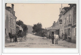 VOUTENAY - Vallée De La Cure - La Grande Rue - Très Bon état - Andere & Zonder Classificatie