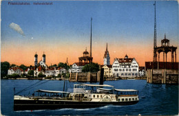 Friedrichshafen, Hafeneinfahrt - Friedrichshafen