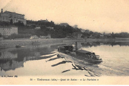 TREVOUX : Quai De Saone, """"le Parisien"""" - Tres On Etat - Trévoux