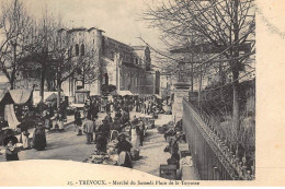 TREVOUX : Marché Du Samedi Place De La Terrasse - Tres Bon Etat - Trévoux