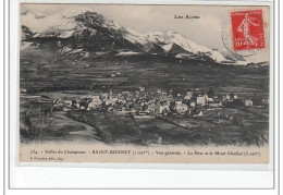 Vallée Du Champsaur - SAINT BONNET - Vue Générale - Le Drac Et Le Mont Chaillot - Très Bon état - Altri & Non Classificati