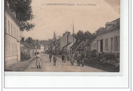 AILLY SUR NOYE - La Rue Louis Thuillier - Très Bon état - Ailly Sur Noye