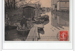 ALFORTVILLE - La Grande Crue De La Seine 1910 - Embarcadère De Canots Berthon De La Rue Victor Hugo - Très Bon état - Alfortville