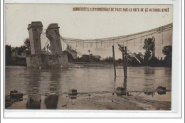 ANDREZIEUX : Effondrement De Pont Par La Gare Du 17 Octobre 1907 - Très Bon état - Andrézieux-Bouthéon