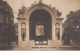 ANGERS : La Fête De La Victoire - Glorification Du Poilu Vers 1918 - Très Bon état - Autres & Non Classés