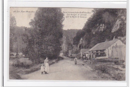 St-LEONARD-des-BOIS : Les Gorges Et Arrivée Par La Route De Gesvres - Tres Bon Etat - Saint Leonard Des Bois