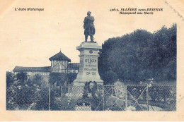 St-LEGER-SOUS-BRIENNE : Monument Aux Morts - Etat - Otros & Sin Clasificación