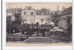 VIERZON : Place De La Mairie, Marché Aux Volailles - Tres Bon Etat - Vierzon