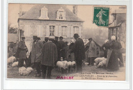 VILLEDIEU LES POELES - Place De La Perrière - Le Marché Aux Porcs - état - Villedieu