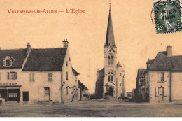 VILLENEUVE-sur-ALLIER : L'eglise - Tres Bon Etat - Other & Unclassified