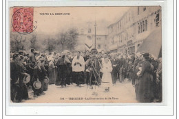 TREGUIER - La Procession De Saint Yves - Très Bon état - Tréguier