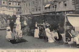 TROUVILLE : L'hotel De Paris, Le Jardin - Tres Bon Etat - Trouville