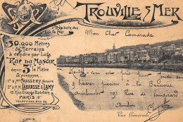 TROUVILLE-sur-MER : Tres Belle Vue Sur La Mer, Vue Generale - Etat - Trouville