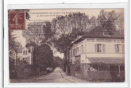 VALMONDOIS : Le Restaurant Et Avenue De La Gare - Tres Bon Etat - Valmondois