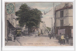 VANVES : La Rue De La Mairie - Etat - Vanves