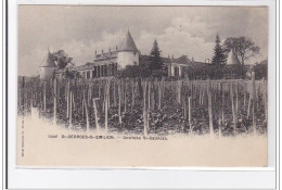 St-GEORGES-st-EMILION : Chateau St-georges - Tres Bon Etat - Other & Unclassified