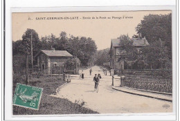 SAINT-GERMAIN-en-LAYE : Entrée De La Foret Au Passage A Niveau - Tres Bon Etat - St. Germain En Laye