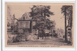 St-MARTIN-du-TERTRE : Rue De La Foret, Entrée Du Pays - Tres Bon Etat - Autres & Non Classés