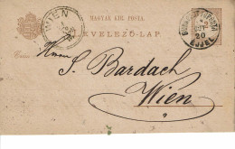 ROYAUME DE HONGRIE   Entier Postal Timbre Type N°13 - Briefe U. Dokumente