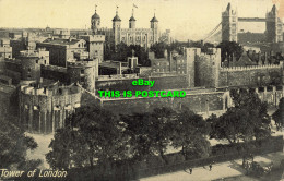 R589458 Tower Of London. Classical Series - Sonstige & Ohne Zuordnung