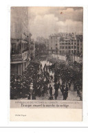 TOULON : Funerailles Des Victimes Du """"liberte"""", Commencement De La Panique Coupant La Marche Du Cortege - Tres Bon - Toulon