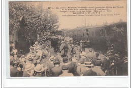 TOULOUSE -Les Prisonniers Allemands Arrivent-M. Le Préfet Va à Leur Rencontre-Passage à Niveau Rue Colbert-très Bon état - Toulouse