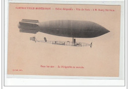 SARTROUVILLE MONTESSON - Ballon Dirigeable """"Ville De Paris"""" à M. Henry Deutsch - Très Bon état - Sartrouville