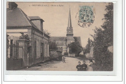 ROUVRES - Mairie Et église - Très Bon état - Other & Unclassified