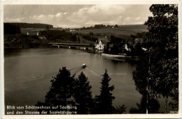 Die Saaletalsperre, Blick Vom Schützenhaus Aus Saalburg Und Den Stausee - Other & Unclassified