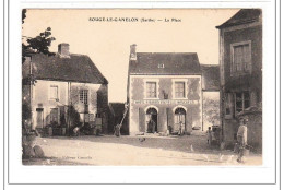 SOUGE-le-GANELON : La Place - Tres Bon Etat - Chateau Du Loir