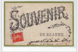 Souvenir De BRANNE - état - Other & Unclassified