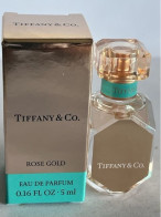 TIFFANY  ** ROSE GOLD  **  TRES BELLE MINIATURE DE COLLECTION - Modern (ab 1961)