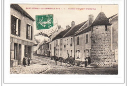 SAINT-GERMAIN-les-ARPAJON : Tourelle D'angle Et Grande-rue - Tres Bon Etat - Autres & Non Classés