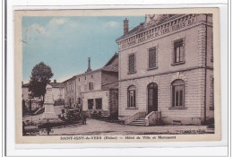 SAINT-IGNY-de-VERS : Hotel De Ville Et Monument - Tres Bon Etat - Other & Unclassified