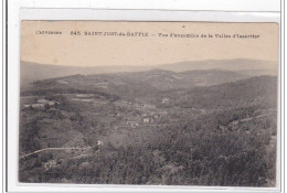 SAINT-JUST-de-BAFFIE : Vue D'ensemble De La Vallée D'issartier - Tres Bon Etat - Autres & Non Classés