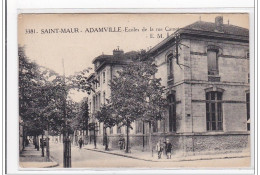 SAINT-MAUR, ADAMVILLE : Ecole De La Rue Carnnot - Tres Bon Etat - Autres & Non Classés