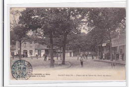 SAINT-MAUR : Place De La Gare Du Parc St-maur - Tres Bon Etat - Andere & Zonder Classificatie