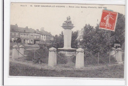 SAINT-SAUVEUR-le-VICOMTE : Statue Jules Barbey D'aurevilly (1908-1889) - Tres Bon Etat - Saint Sauveur Le Vicomte