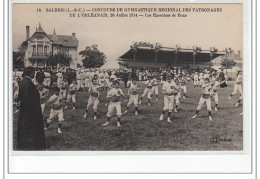 SALBRIS -Concours De Gymnastique Régional Des Patronages De L'Orléanais 1914- Exercices De Boxe - Très Bon état - Salbris