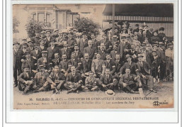 SALBRIS -Concours De Gymnastique Régional Des Patronages De L'Orléanais 1914- Membres Du Jury - état - Salbris