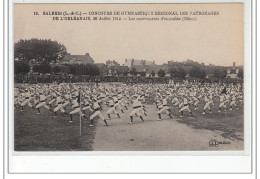 SALBRIS -Concours De Gymnastique Régional Des Patronages De L'Orléanais 1914- Mouvement D'ensemble - Très Bon état - Salbris