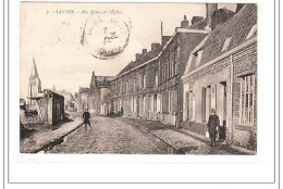 SANTES : Rue Neuve Et L'eglise - Tres Bon état - Altri & Non Classificati