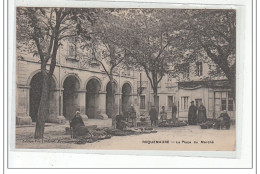 ROQUEMAURE - La Place Du Marché - état - Roquemaure