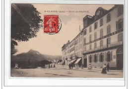 SAINT CLAUDE - Hôtel De France - Très Bon état - Saint Claude
