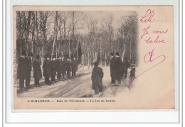 SAINT MAURICE - Bois De Vincennes - Le Jeu De Boules - Très Bon état - Saint Maurice