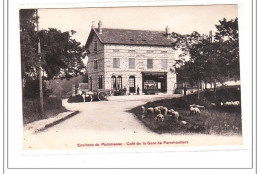 POMMEUSE : Cafe De La Gare De Faremoutiers - Tres Bon Etat - Bray Sur Seine