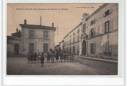 PONT DE VAUX - Bureau De Poste Et Collège - Très Bon état - Pont-de-Vaux