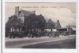 PONTAUBAULT : L'hotel Des Assiettes, Telephone 11 - Tres Bon Etat - Andere & Zonder Classificatie