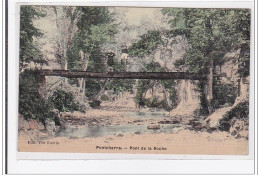 PONTCHARRA : Pont De La Roche (toillée) - Tres Bon Etat - Pontcharra-sur-Turdine