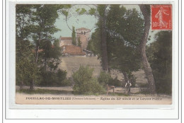 POUILLAC DE MONTLIEU - Eglise Du XIè Siècle Et Le Lavoir Public - Très Bon état - Andere & Zonder Classificatie